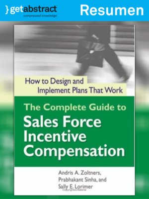 cover image of Guía completa para la compensación por incentivos al personal de ventas (resumen)